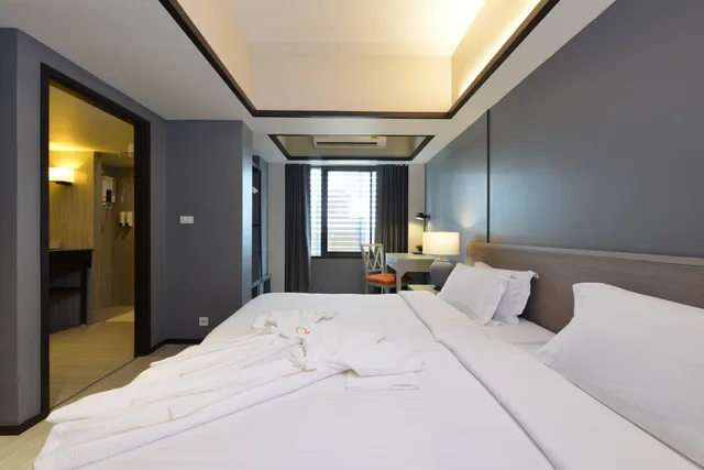 جناح بسريرين منفصلين بغرفتي نوم، Tinidee Hotel Bangkok Golf Club 1/4