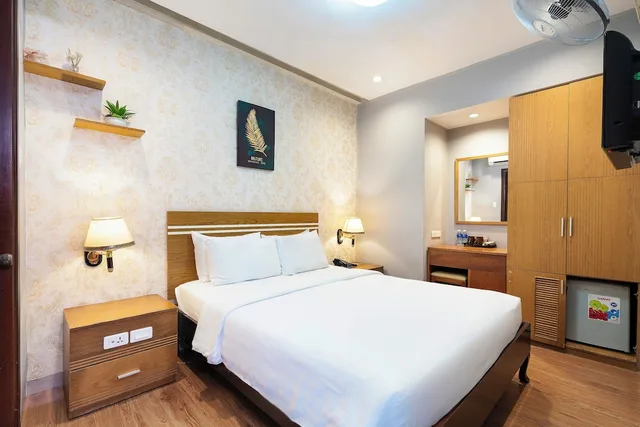غرفة سوبيريور بسرير كوين، Lucky Star Hotel 266 De Tham 5/10