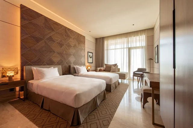 غرفة ديلوكس بسريرين منفصلين، فندق شيرفان سيتي يارد جدة(SHIRVAN Hotel City Yard Jeddah) 1/2