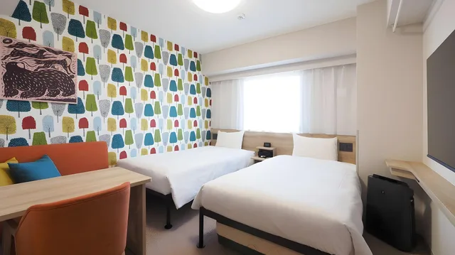 غرفة قياسية بسريرين منفصلين، THE GATE HOTEL Fukuoka by HULIC 1/1