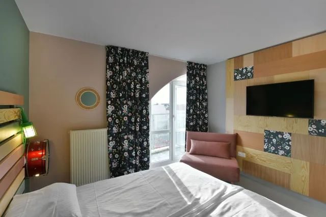 غرفة كومفورت بإطلالة على المدينة بشرفة، Hotel BIRGIT Berlin Mitte 1/1
