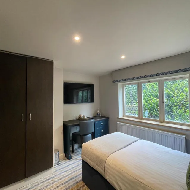 غرفة مفردة، Great Hallingbury Manor, BW Signature Collection 1/10