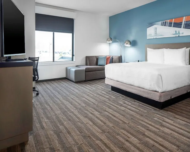 جناح استوديو بسرير كينج مع أريكة، Hyatt House Allentown/Lehigh Valley 1/3