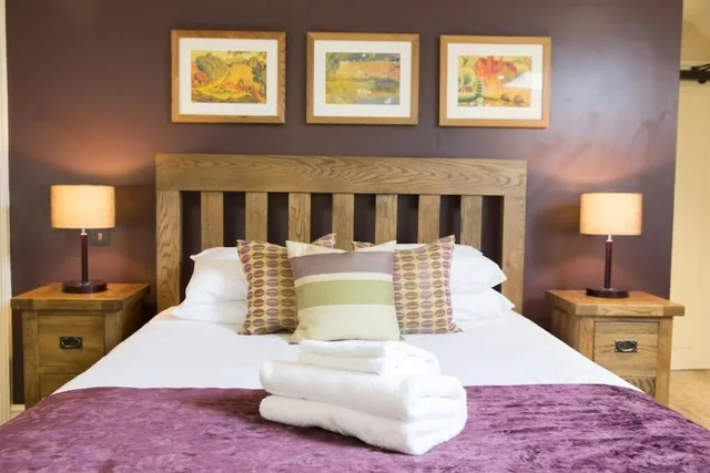 غرفة بسرير مزدوج، The Colesbourne Inn 3/4