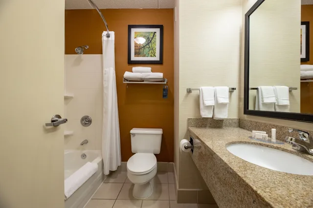 room, 2 queen beds, FAIRFIELD INN AND SUITES LUMBERTON 8/10