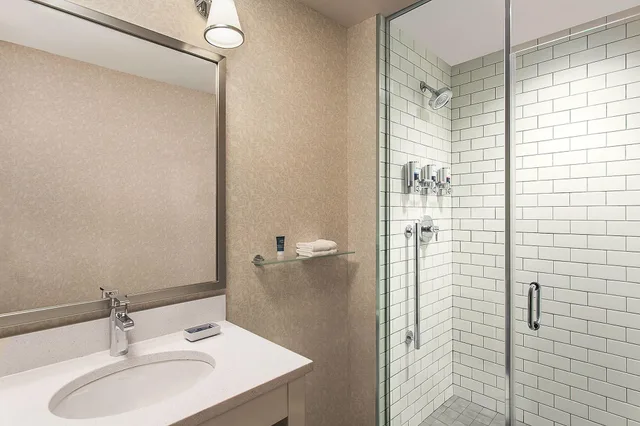 غرفة بسرير كينج بإطلالة على المدينة، Four Points By Sheraton New York Downtown 3/3