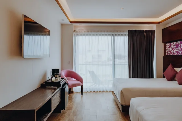 غرفة سوبيريور بسرير مزدوج بشرفة، Ame Hotel Boutique & Spa 2/3