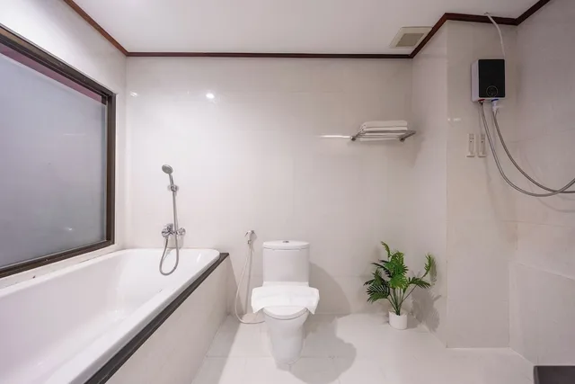 غرفة ديلوكس بسريرين منفصلين، The President Hotel at Chokchai 4 5/6