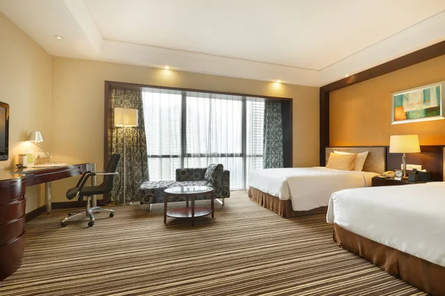 غرفة تنفيذية بسريرين منفصلين، Leeden Hotel Guangzhou 1/7
