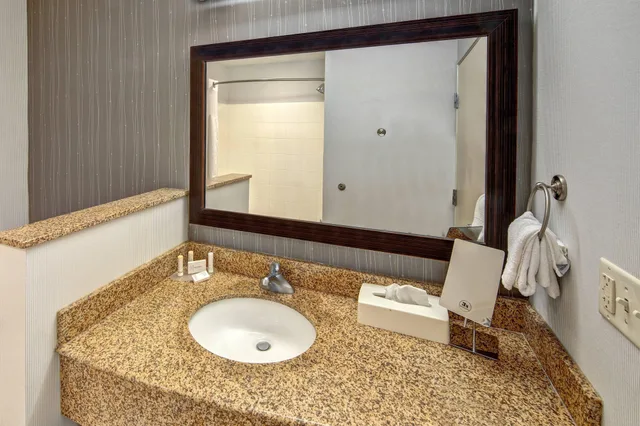 جناح استوديو بسرير كينج مع أريكة، Courtyard by Marriott Troy 2/2
