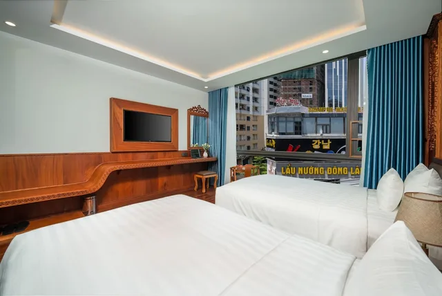 غرفة ديلوكس بسريرين منفصلين، Monalisa Luxury Hotel 1/5