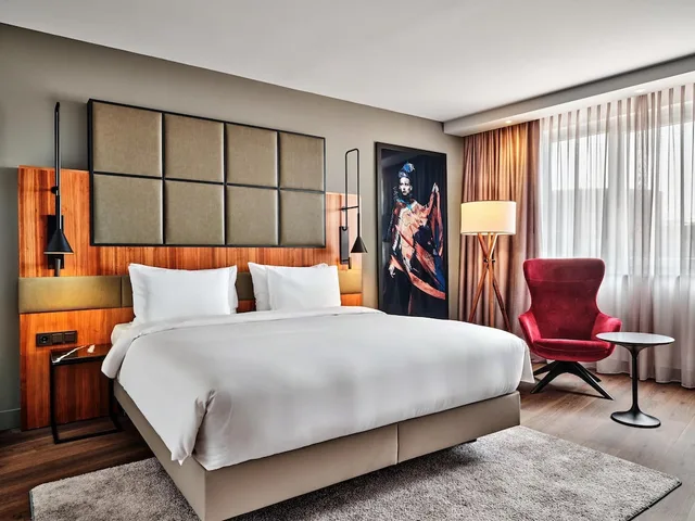 غرفة سوبيريور بسريرين منفصلين، Radisson Blu Hotel, Hamburg Airport 1/2
