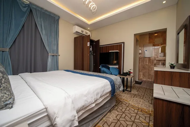 شقة بسرير مزدوج وسريرين منفصلين بغرفتي نوم بمطبخ صغير، سوات للشقق الفندقية(Swat Furnished Apartment) 10/10