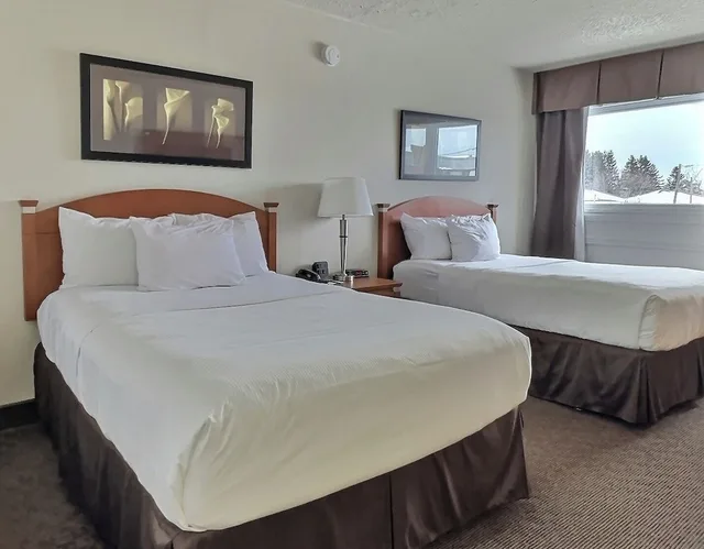 غرفة ديلوكس بسريرين مزدوجين، Quality Inn Rouyn-Noranda 1/10