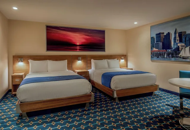 كابينة بسريرين كوين، Harborside Inn Of Boston 2/5
