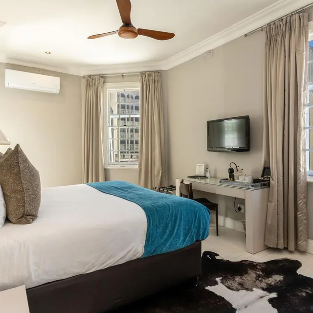 غرفة بسرير مزدوج أو سريرين منفصلين، Long Street Boutique Hotel 6/10