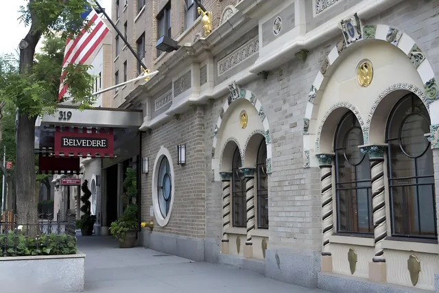 غرفة بسرير مزدوج أو سريرين منفصلين، The Belvedere Hotel 1/1
