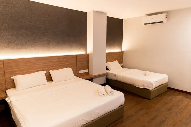 استوديو تنفيذي بسرير كينج وسرير فردي، RM Hotel Muar 1/3