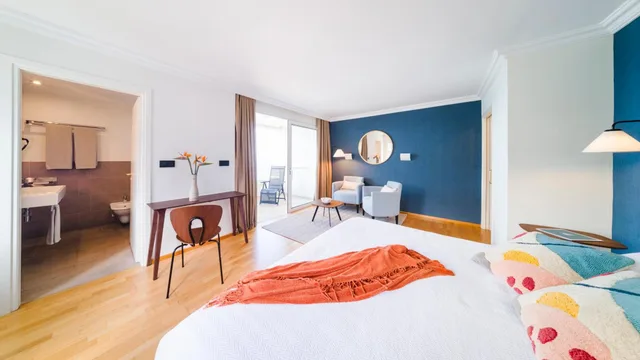 غرفة سوبيريور بسرير كينج بإطلالة على البحر، Oceano Hotel Health Spa Tenerife 2/5
