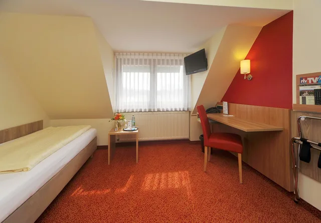 غرفة قياسية مفردة، Ambient Hotel Am Europakanal 7/10