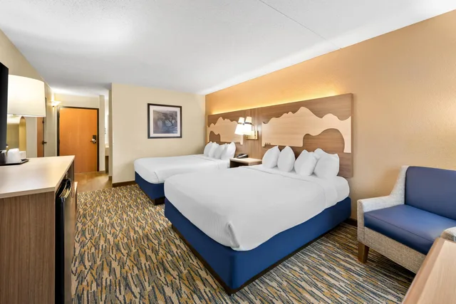 غرفة بسريرين منفصلين، Best Western Center Pointe Inn 1/4