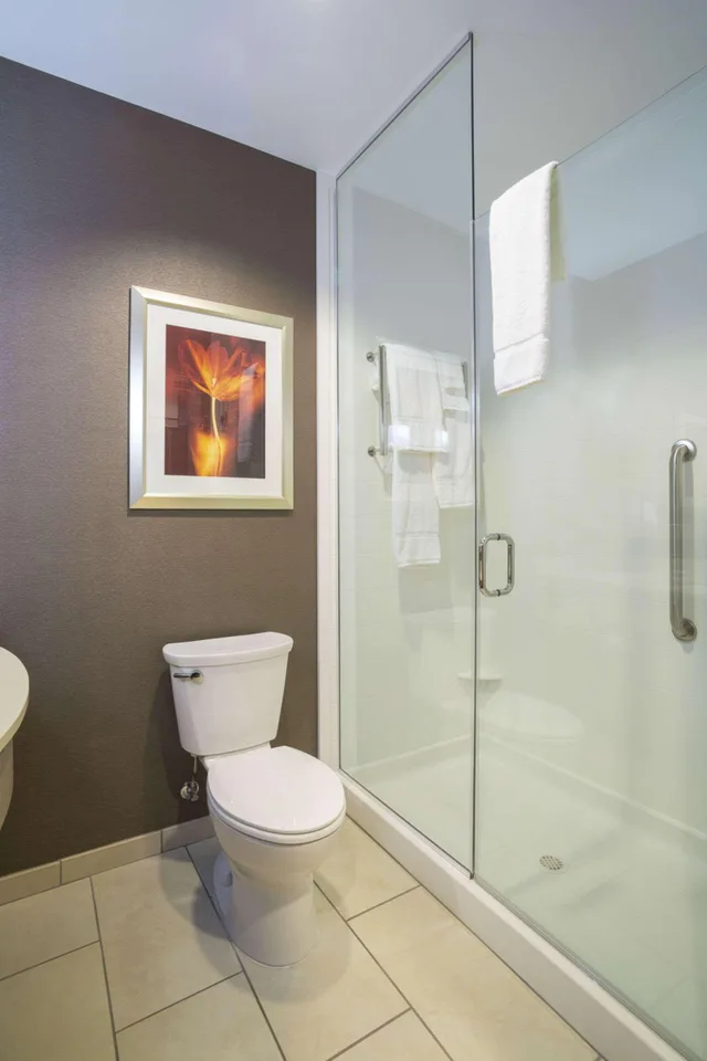 غرفة بسرير مزدوج بإطلالة على النهر، Hilton Garden Inn Sioux Falls Downtown 2/2