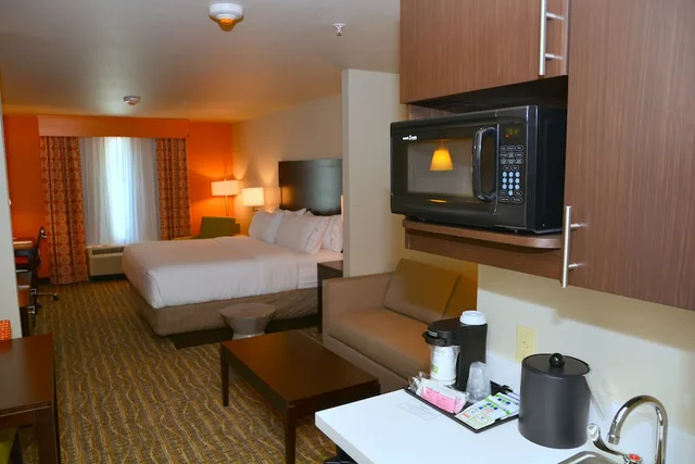 Suite, King Bed, Sofa, Holiday Inn Express & Suites Houston Nw - Tomball Area 6/9
