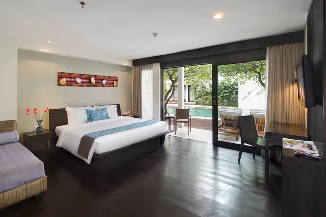 غرفة ديلوكس بسرير مزدوج أو سريرين منفصلين، Sono Belle Bali Legian 1/3