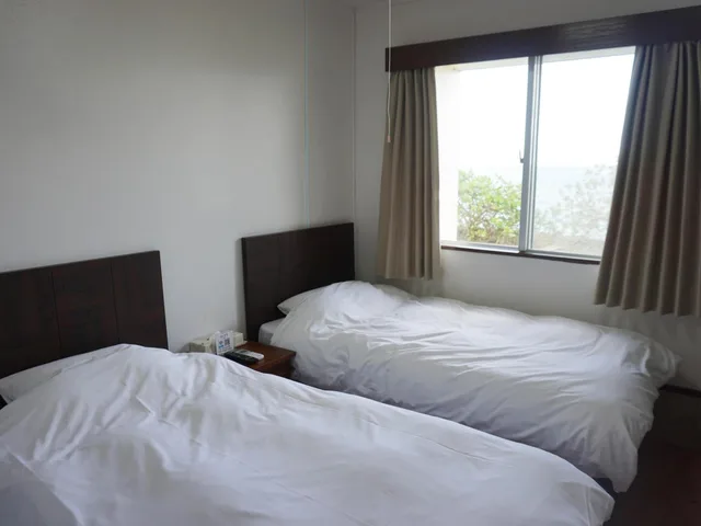 Standard, Twin Beds, Sea View, Shared Bathroom, Hotel Oceans Nakijin 3/10