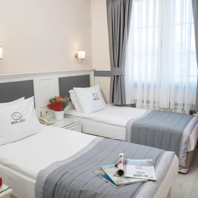 غرفة بسريرين منفصلين، Hotel Agan 3/10