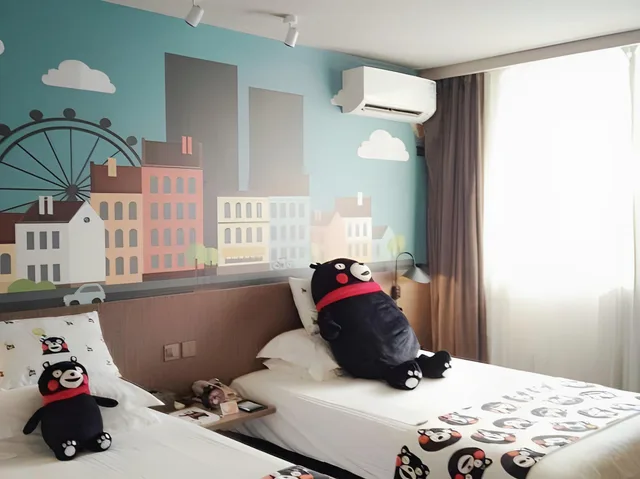 غرفة قياسية بسريرين منفصلين، Jinjiang Inn Select Wuhan Chuhehan Street Shuiguo Lake 3/3