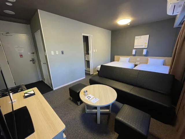 غرفة ديلوكس بسريرين منفصلين للمدخنين، Hotel Route-Inn Miyako 4/5