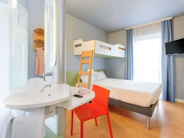 غرفة قياسية بسرير مزدوج، Hotel Ibis Budget Bamberg 4/8