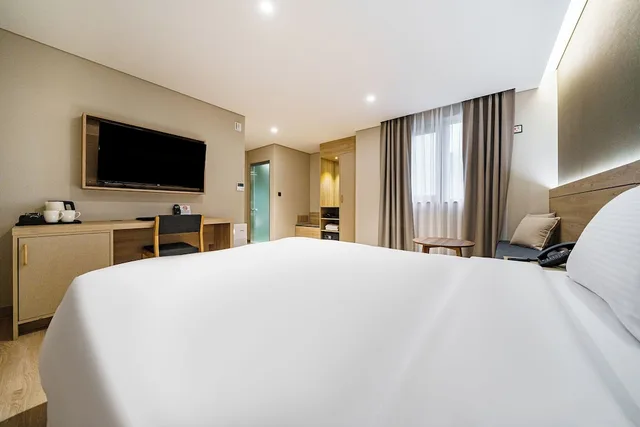 غرفة ديلوكس كبيرة بسرير مزدوج، Hotel Foret the Spa 10/10