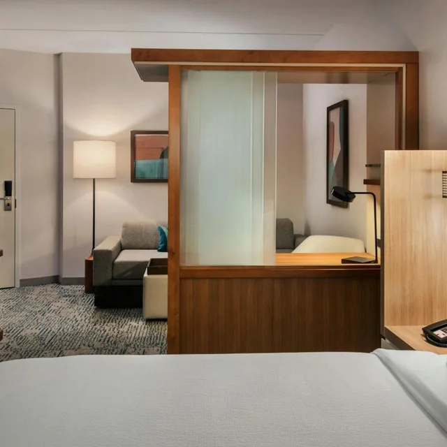 جناح بسريرين كوين مع سرير سحّاب إضافي مع أريكة، SPRINGHILL SUITES MT. LAUREL CHERRY HILL 5/5