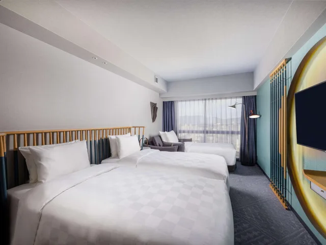 غرفة سوبيريور بسريرين منفصلين مع أريكة، Mercure Kyoto Station 1/7