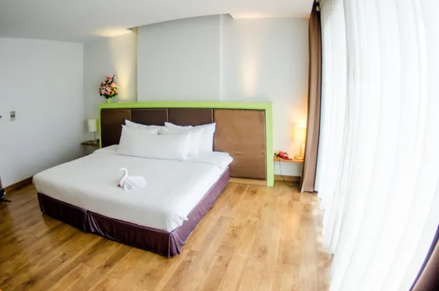 غرفة ديلوكس بسرير مزدوج أو سريرين منفصلين، Prajaktra Design Hotel 10/10