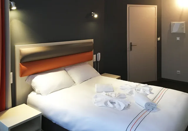 غرفة قياسية مفردة بسرير مزدوج، Adonis Hotel Strasbourg 1/4