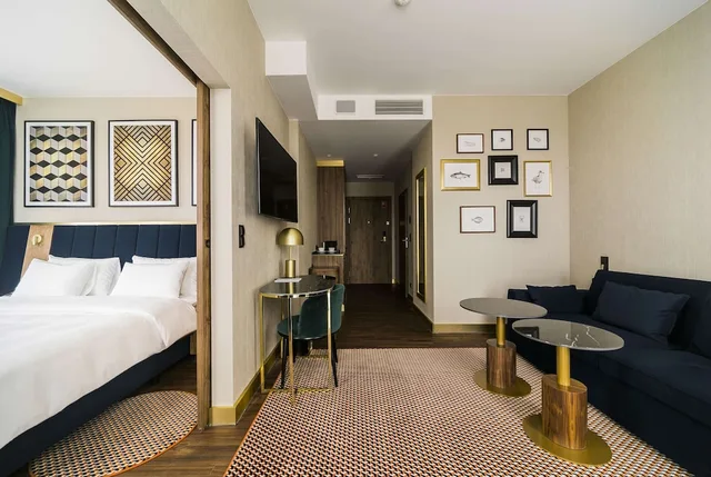 جناح بشرفة بغرفة نوم واحدة، Radisson Blu Hotel Sopot 3/6