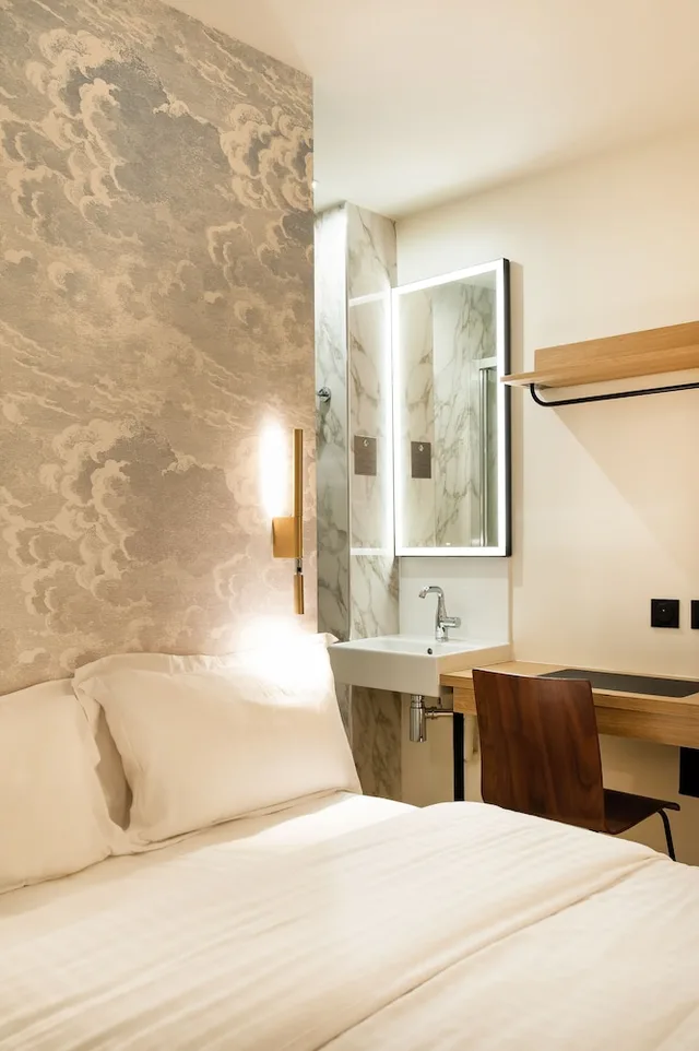 غرفة كلاسيكية بسرير مزدوج، Hotel Au Coeur Du Marais 4/6