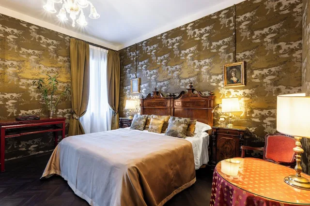 غرفة كلاسيكية بسرير مزدوج بإطلالة على الحديقة، Metropole Hotel Venice 2/7