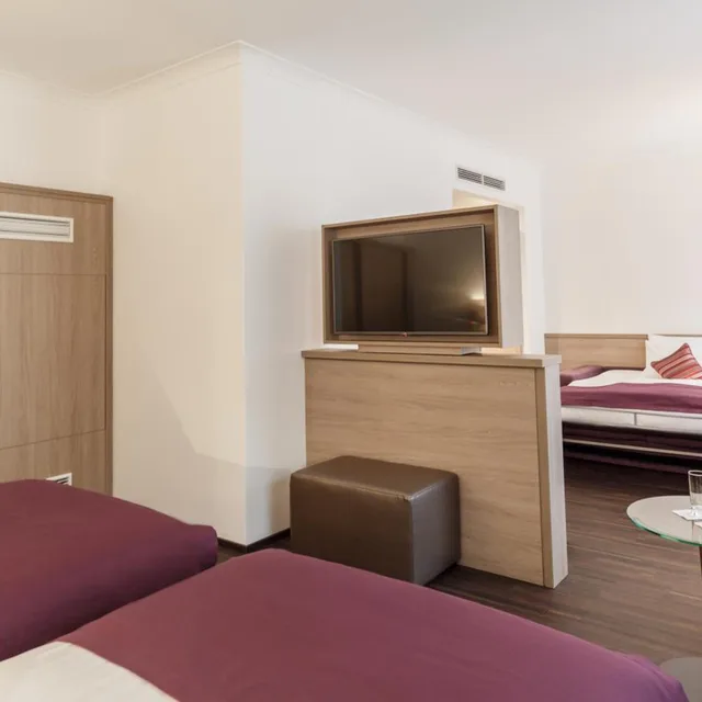 غرفة عائلية بسرير كينج، Imlauer Hotel Pitter Salzburg 7/10