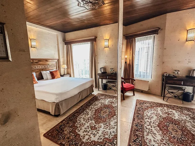 غرفة ديلوكس بسرير مزدوج بإطلالة على الجبل، Osmanli Manor Hotel 10/10