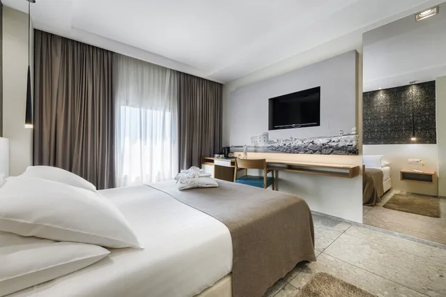 غرفة قياسية بسريرين منفصلين، Lero Hotel 4/7