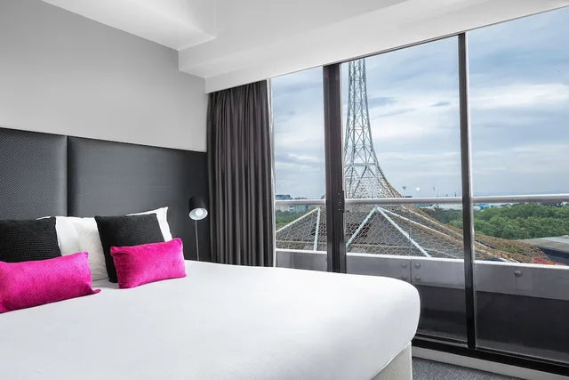 2 Bedrooms, Apartment, King and Twin Beds, 2 Bathrooms، Mantra Southbank Melbourne 2/5