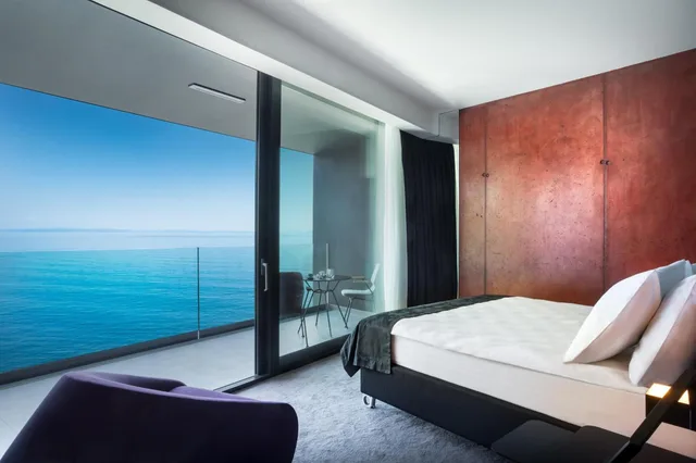 غرفة ديلوكس بسرير مزدوج أو سريرين منفصلين بإطلالة على البحر، Boutique & Design Hotel Navis 9/10