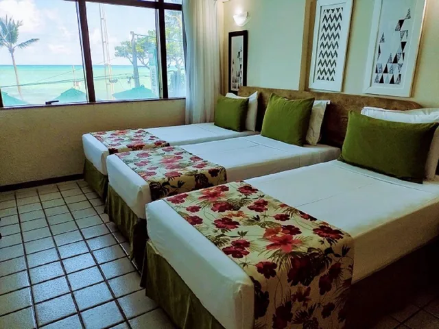 غرفة تنفيذية ثلاثية بإطلالة على البحر، Hotel Golden Park Recife Boa Viagem By Nacional Inn 3/5