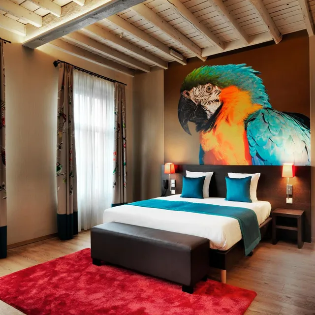غرفة حصرية بسرير كينج بإطلالة على النهر، Hotel Harmony 6/10