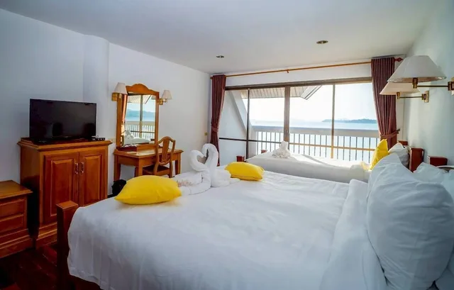 غرفة بسريرين منفصلين، Jansom Beach Resort 7/10