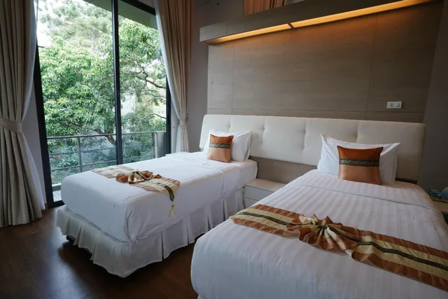 غرفة ديلوكس بسرير مزدوج أو سريرين منفصلين، Tree Scape Retreat Resort 4/10